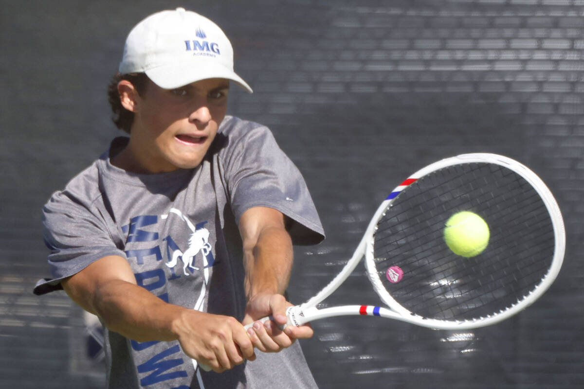 Nevada high school tennis: The Meadows to play for 4A state title