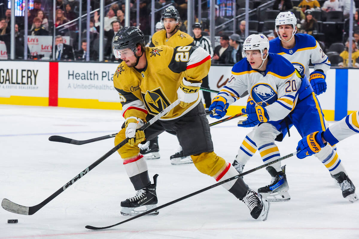 Golden Knights’ Alexander Holtz getting chance on William Karlsson’s line | Golden Knights