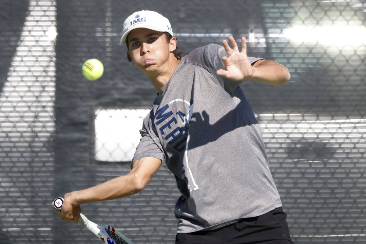 Nevada high school tennis: The Meadows wins singles, doubles titles