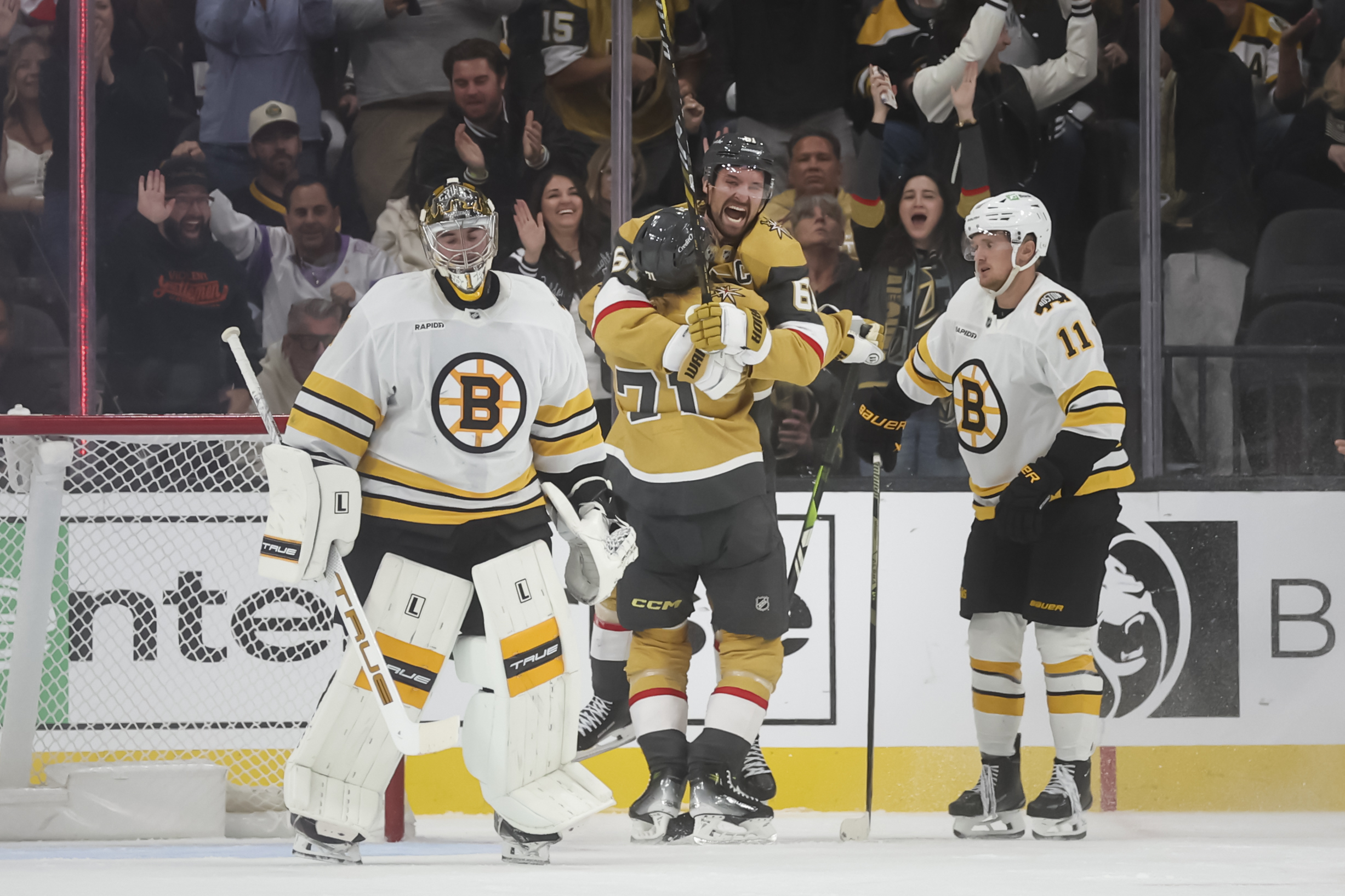 Jack Eichel adds to NHL leading point total in Golden Knights win over Bruins | Golden Knights