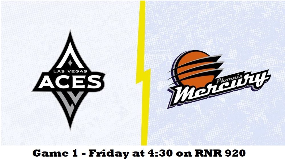 Aces Host Mercury – Game 1 | KKGK, KLAV, KWWN, KRLV (LVSN)