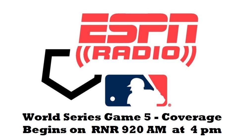 World Series Game 5 | KKGK, KLAV, KWWN, KRLV (LVSN)