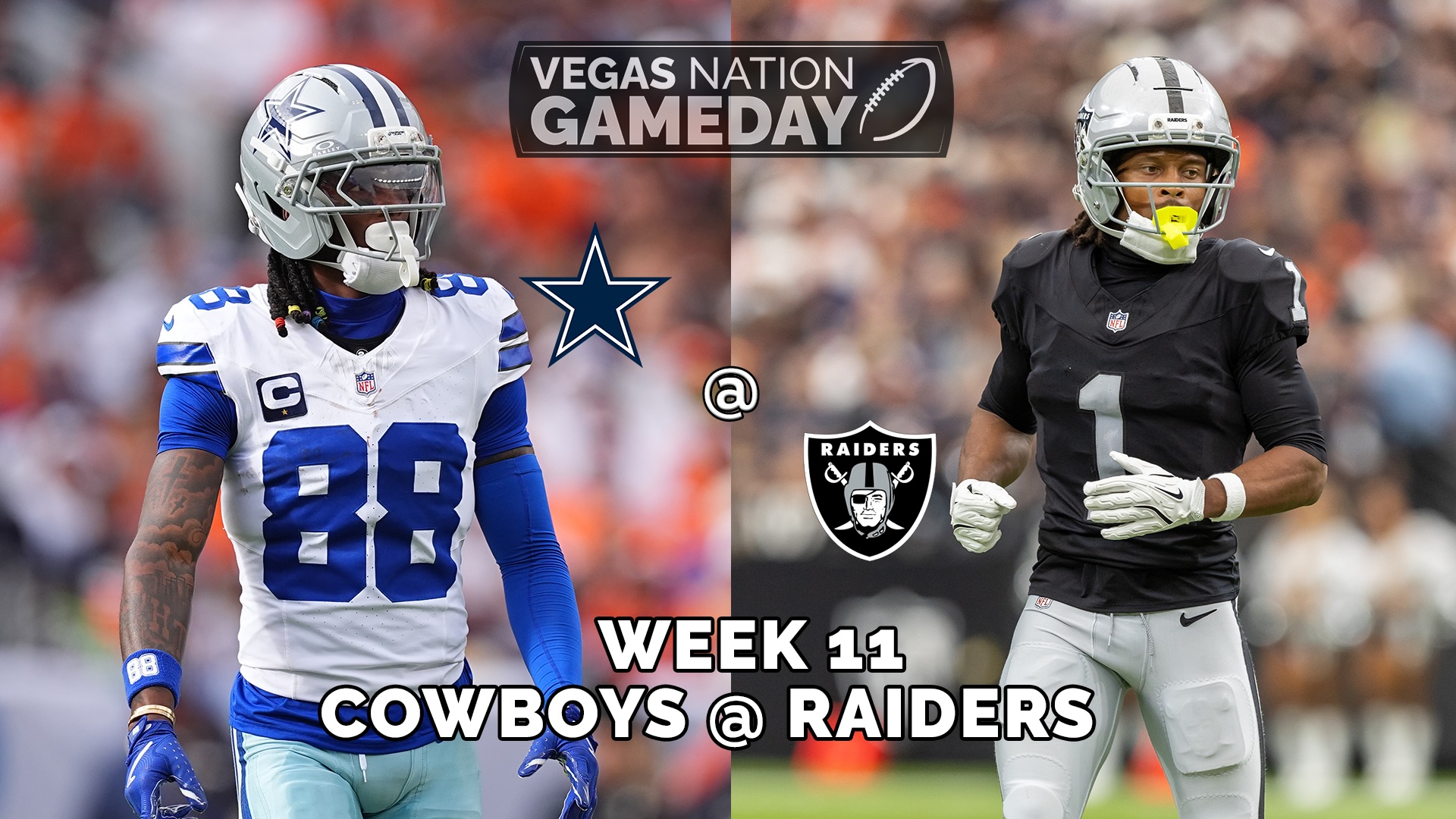 Raiders Host Cowboys in Prime Time | Vegas Nation Gameday Week 11 | Raiders News