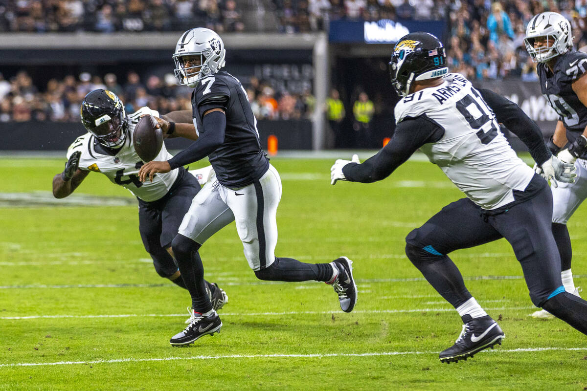 Raiders’ grades are average at best in loss to Jacksonville Jaguars | Raiders News