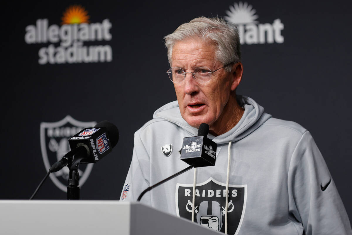Raiders’ Pete Carroll speaks to media ahead of game against Broncos | Raiders News