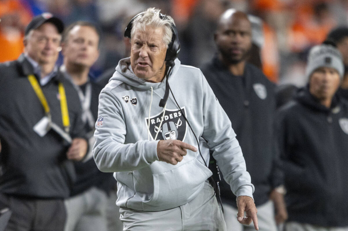 Raiders coach Pete Carroll struggling with team’s poor performance | Raiders News