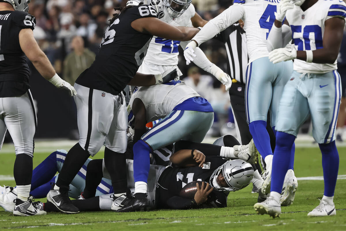 Raiders report card: Poor grades after lopsided loss to Dallas Cowboys | Raiders News