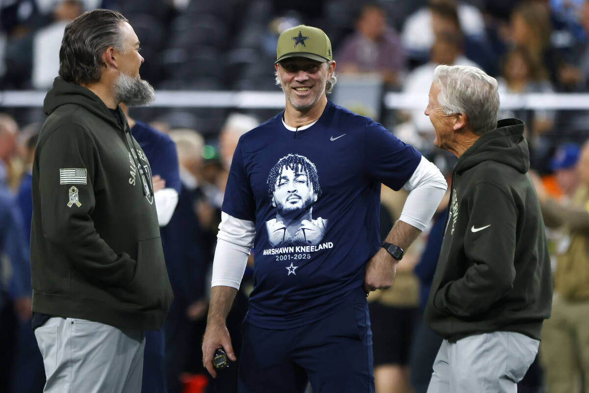 Marshawn Kneeland honored by Raiders, Cowboys before ‘Monday Night Football’ | Raiders News