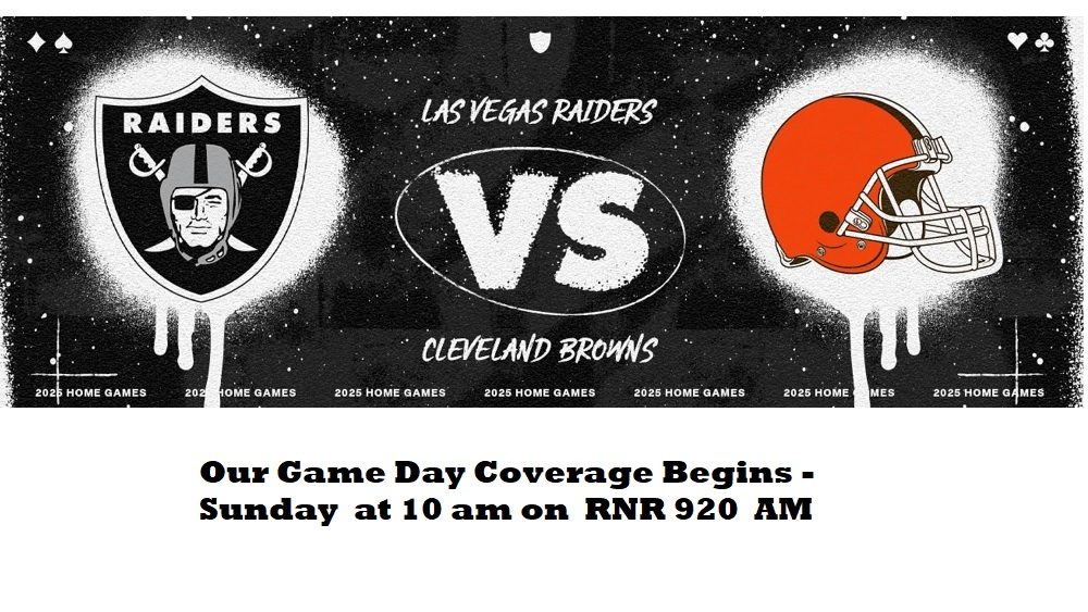 Raiders Host Browns | KKGK, KLAV, KWWN, KRLV (LVSN)