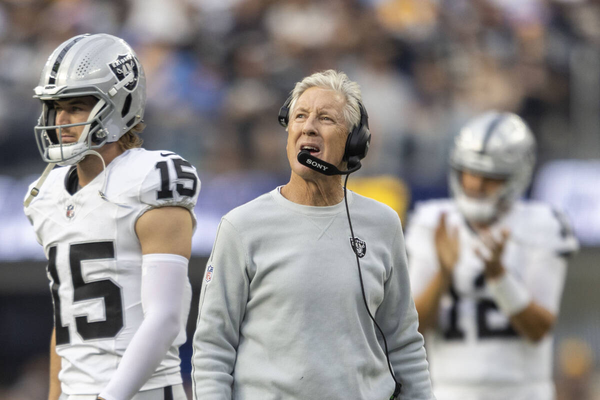 Raiders part ways with Pete Carroll after 3-14 season, begin fourth coaching search in five years with No. 1 pick in hand