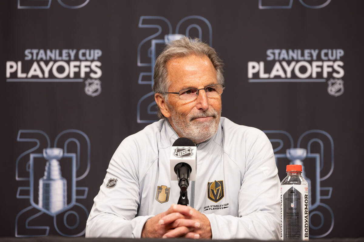 Tortorella: Power play ‘too deliberate’ as Knights face 2-1 series deficit