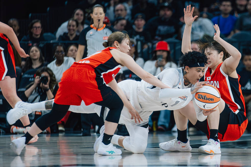 Chennedy Carter scores 18 in Aces preseason win over Japan as A’ja Wilson sits out