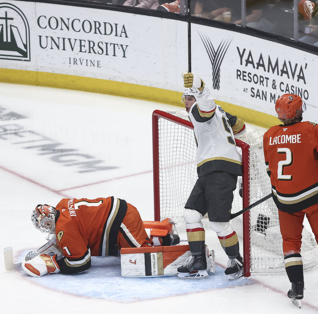 Marner’s Magic Leads Golden Knights Past Ducks, Into Western Conference Final