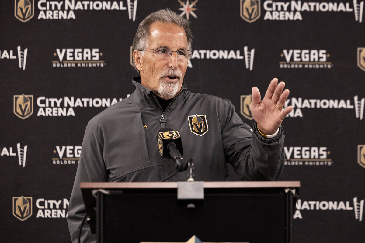 Tortorella mum on $100K fine as Golden Knights prep for Western Conference Final
