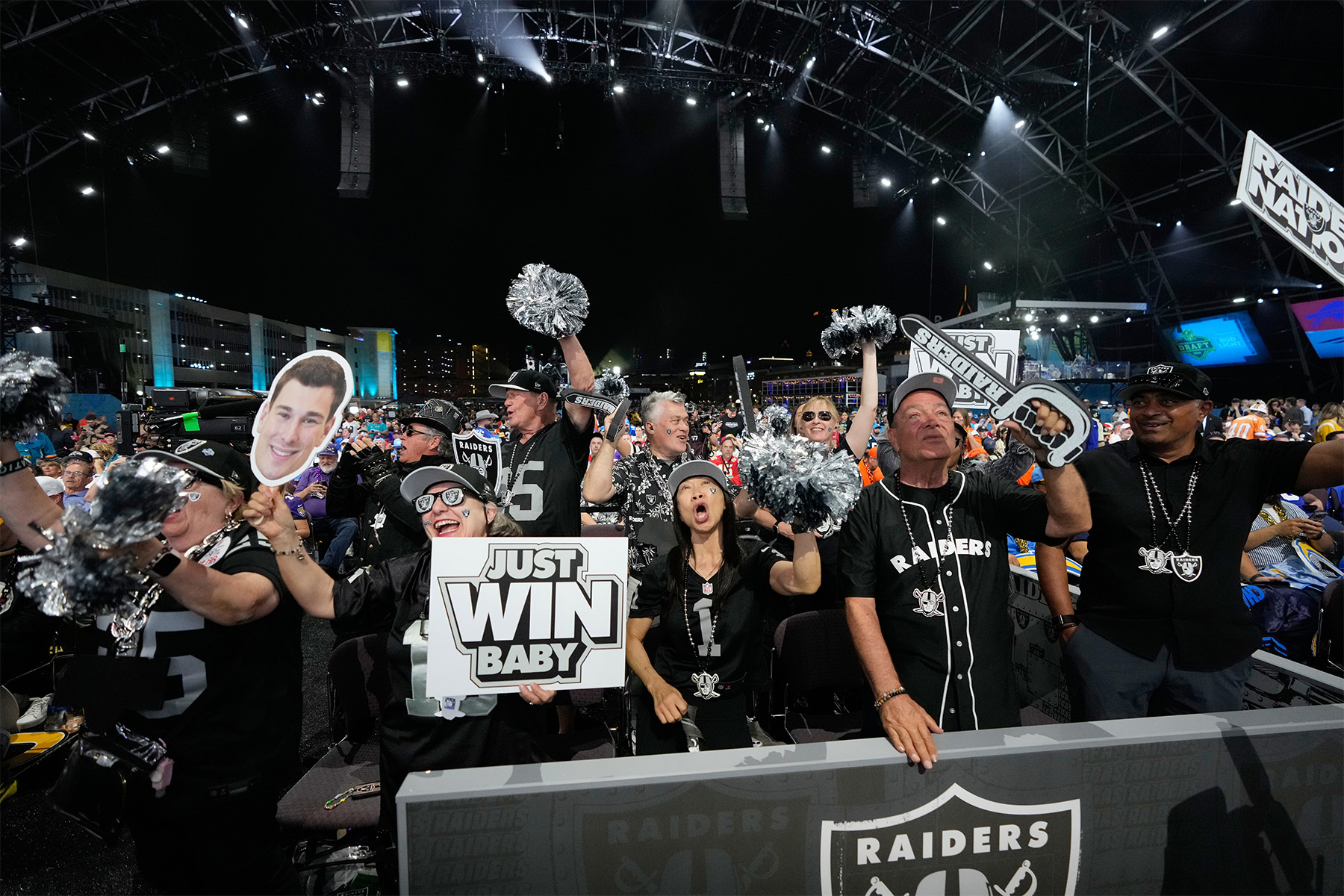 Raiders trade Tyree Wilson to Saints after drafting 10 players