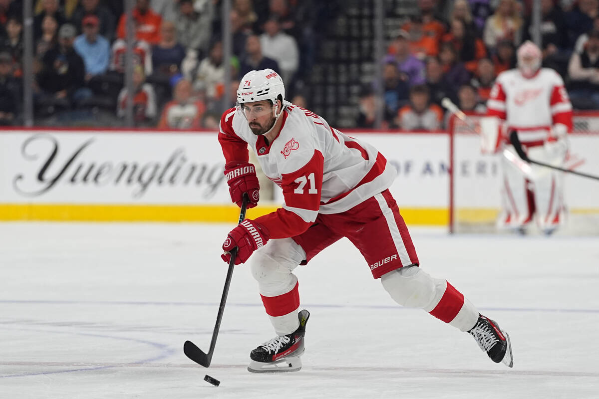 Vegas Golden Knights make Dylan Larkin’s three-team trade list